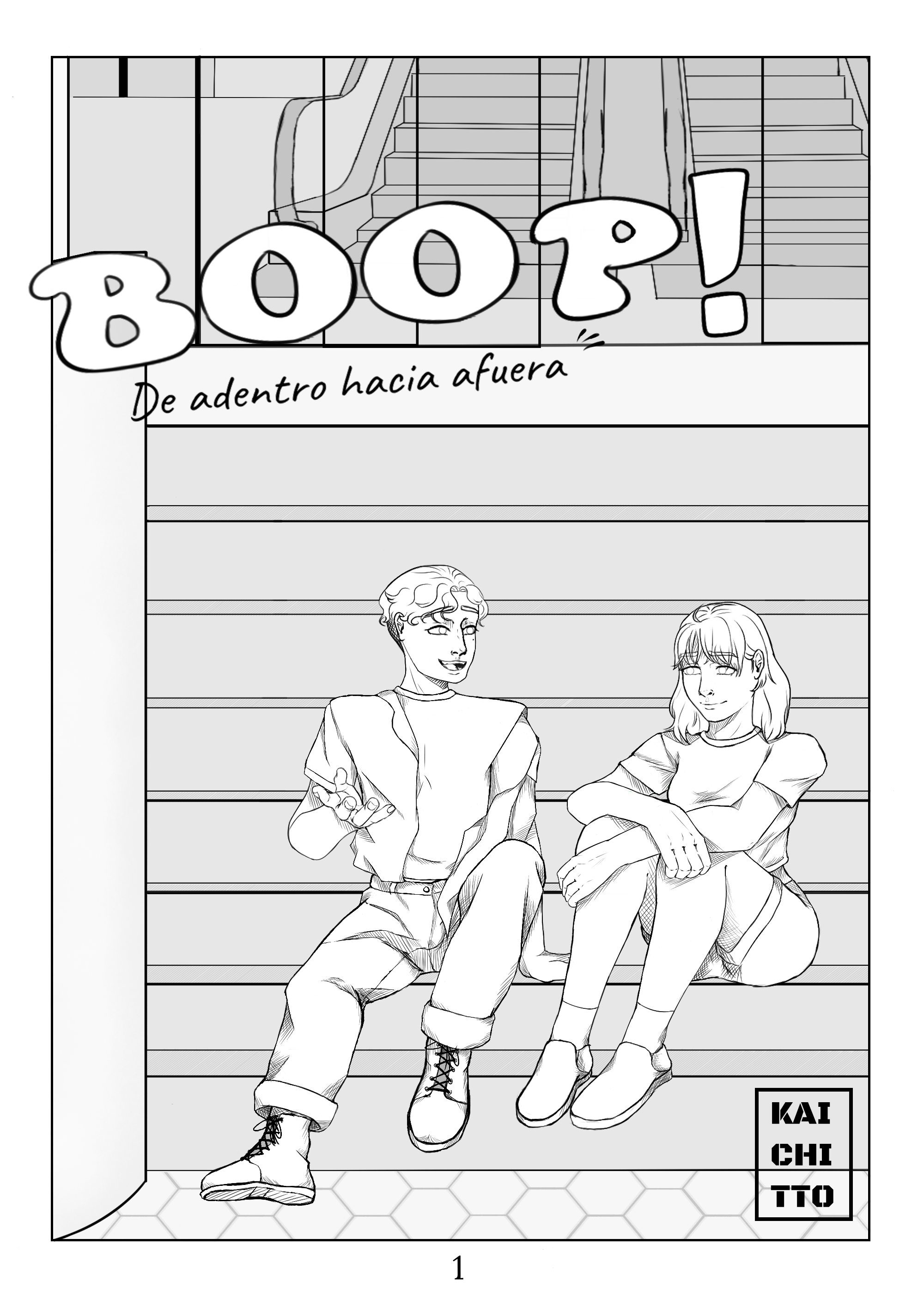 Portada de mi cómic